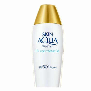 Гель для лица и тела солнцезащитный, супер-увлажняющий SPF50 PA+++ Sunplay, 80 гр, Skin Aqua