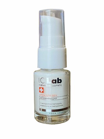Крем для век с живыми клетками папируса Aqua Source, 15 мл I.C.Lab