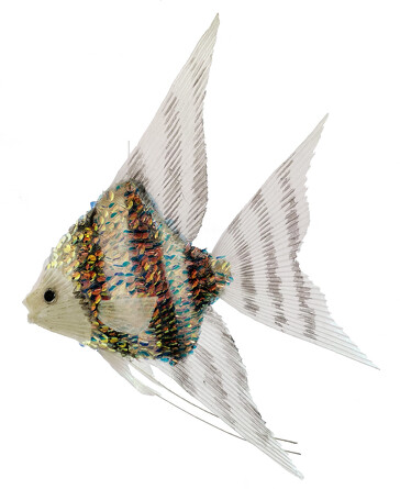 Подвеска Рыбка с блестками 26 см Shishi