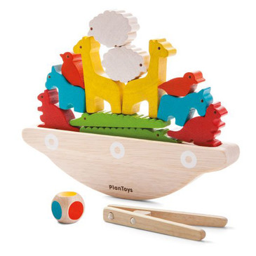 Головоломка Балансирующая лодка Plan Toys