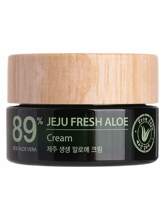 Крем для лица с алоэ jeju fresh aloe cream, 50 мл The Saem