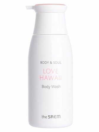 Гель для душа body & soul love hawaii body wash, 300 мл The Saem
