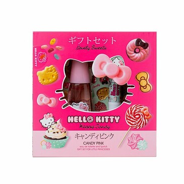 Набор для детей (туалетная вода и помада для губ) Candy pink, 50 мл Hello Kitty