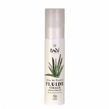 Крем-флюид для лица увлажняющий с алоэ и водорослями aloe de corfou 50 мл Tade