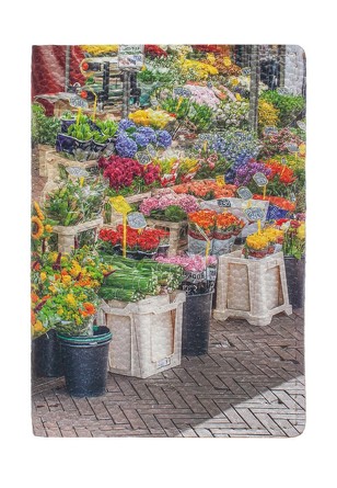 Обложка на паспорт Цветочный базар Eshemoda