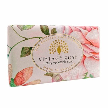 Мыло натуральное Летняя роза Vintage, 190 гр The English Soap Company