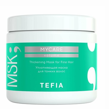 Маска уплотняющая для тонких волос Mycare Volume 500 мл Tefia