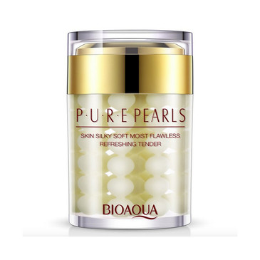 Увлажняющий крем с натуральной жемчужной пудрой Pure Pearls BioAqua