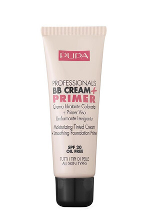 Крем и основа для всех типов кожи Professionals BB Cream+Primer BB, 50 мл, 001 Pupa
