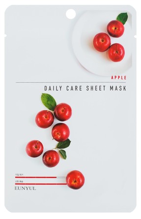 Тканевая маска для лица с экстрактом яблока, 22 г Eunyul