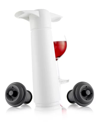 Вакуумный насос и 2 пробки Vacu Vin