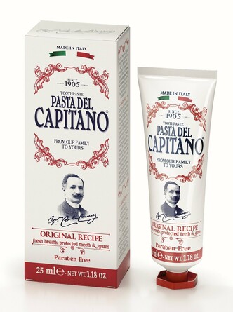 Зубная паста Original Recipe Оригинальный рецепт, 25 мл Pasta del Capitano
