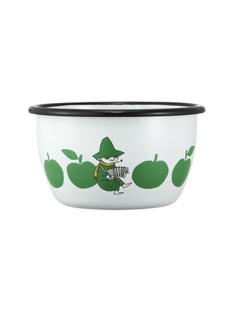 Пиала эмалированная Вкусные яблоки green 600 мл Muurla