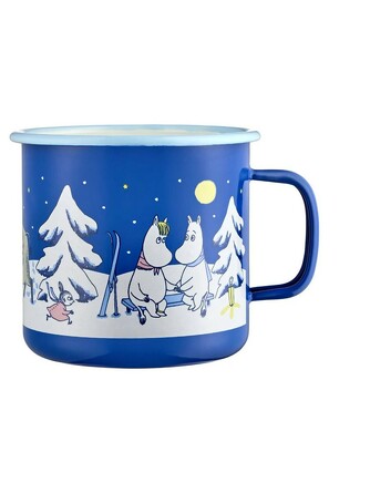 Кружка эмалированная Звездная ночь 800 мл Muurla