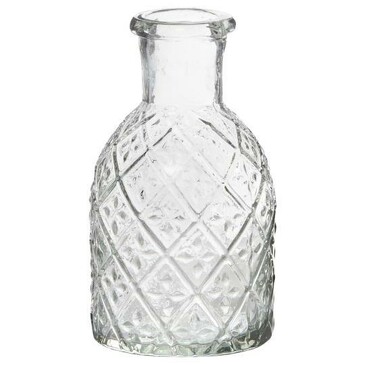 Стеклянная ваза подсвечник harlequin pattern Ib Laursen