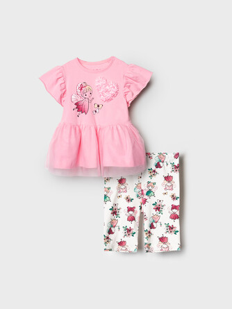 Комплект (футболка, легинсы укороченные) Faerie PlayToday