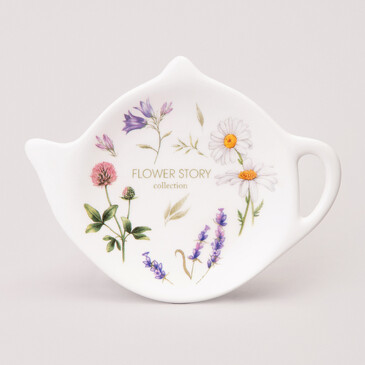Подставка под чайный Пакетик Flower Story 12х8,5х1,5 см Agness