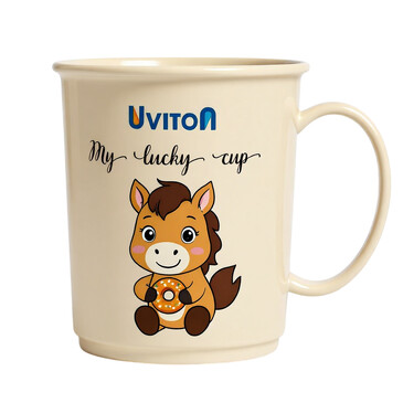 Кружка с ручкой для самостоятельного питья Uviton