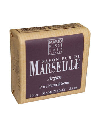 Твердое мыло Марсельское Масло Аргании 106 г Mario Fissi