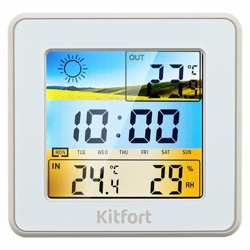 Метеостанция 0,5 Вт Kitfort
