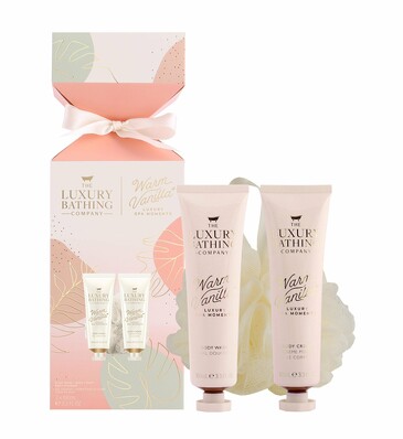 Набор Идеальное увлажнение (гель для душа 100 мл, лосьон для тела 100 мл, мочалка) The Luxury Bathing Company