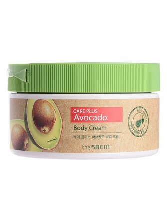 Крем для тела с экстрактом авокадо care plus avocado body cream, 300 мл The Saem