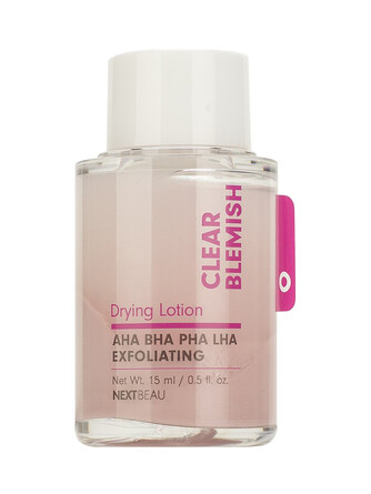 Быстродействующий лосьон точечного применения от прыщей, пилинг-формула, 15 мл Nextbeau