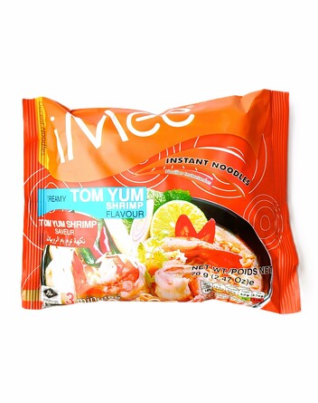 Лапша быстрого приготовления со вкусом Том Ям, 70 г (пакет) I Mee