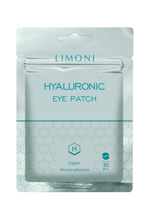 Патчи для век увлажняющие с гиалуроновой кислотой Hyaluronic Eye Patch (30 шт.) Limoni