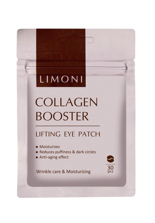 Патчи для век укрепляющие с коллагеном Collagen Booster Lifting Eye Patch (30 шт.), 30 шт Limoni