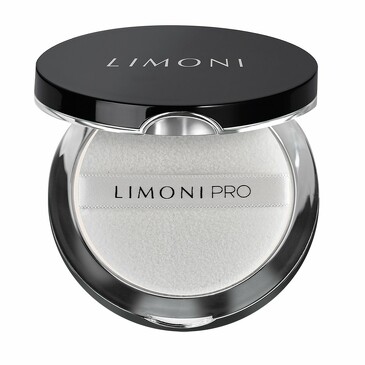 Пудра компактная матирующая Transparent matte powder, тон 01, 10 г Limoni