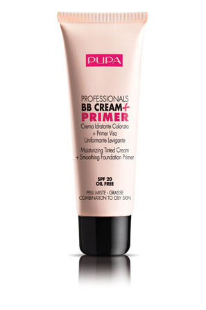 Крем и основа для комбинированной и жирной кожи Professionals BB Cream+Primer BB, 50 мл, 001 Pupa