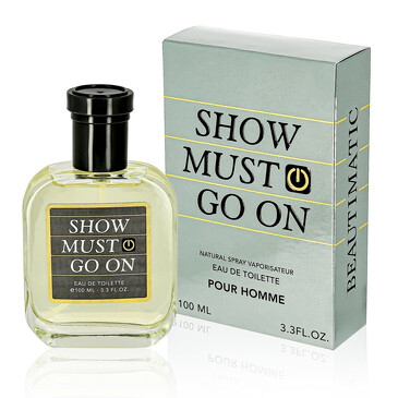 Вода туалетная мужская Show must go on, 100 мл Beautimatic