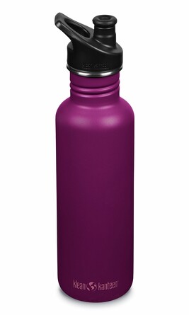 Бутылка NEW Classic Sport 27oz (800 мл) Purple Potion Klean Kanteen