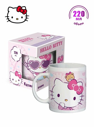 Кружка фарфоровая, 220 мл. Hello Kitty ND Play