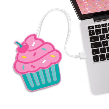 Термоподставка USB Freshly Baked Cupcake Mustard