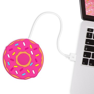 Термоподставка USB Freshly Baked Donut Mustard