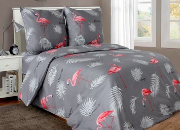 Комплект постельного белья Фламинго (бязь) Камышинский Текстиль