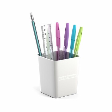 Набор настольный пластиковый Base, Candy, белый ErichKrause