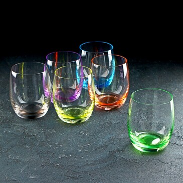 Набор стаканов для виски Клаб, 300 мл (6 шт.) Bohemia Crystal