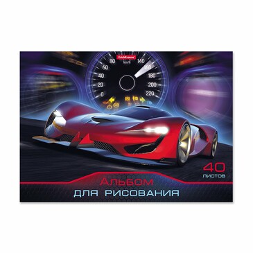 Альбом для рисования на клею Drive, А4, 40 листов ErichKrause