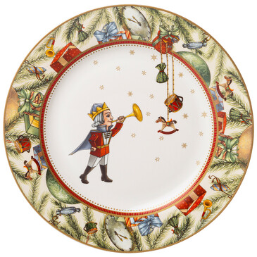 Тарелка закусочная Щелкунчик 20,5 см Lefard