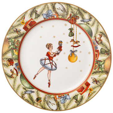 Тарелка закусочная Щелкунчик 20,5 см Lefard