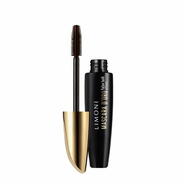Тушь эффект накладных ресниц Mascara D'oro тон 02 brown, 10 г Limoni