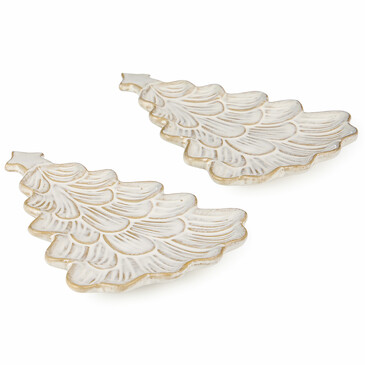 Набор сервировочных блюд Pine Cones (2 шт. по 18,2х13,3х2 см) Bronco