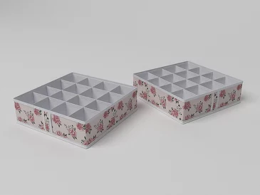 Чехол для мелочей 16 ячеек, 35х35х10 Сofret