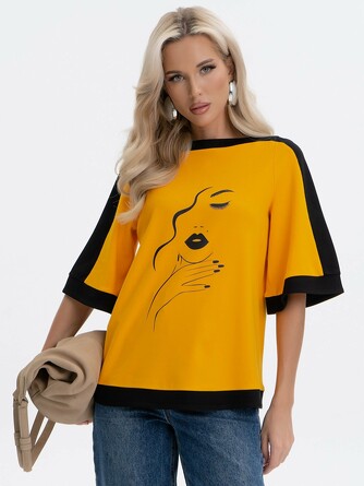 Блузка Эвелина Monvarlin