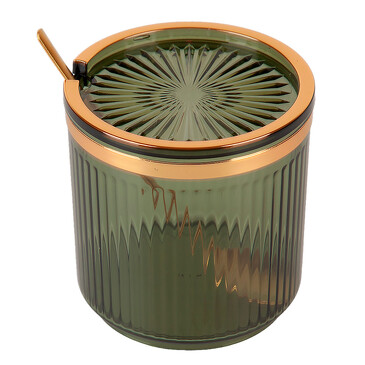 Банка для сыпучих продуктов с ложкой, 400 мл, 8,5х8,5х9 Nouvelle