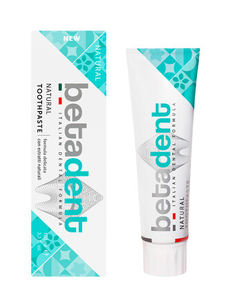 Паста зубная Natural, 100 мл Betadent