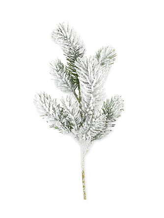 Ветка хвойная в снегу 35 см TonoSUTono